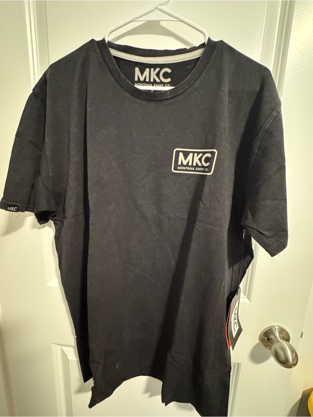 Montana Knife Company (MKC) Heavyweight Tee – Black Stonewash – Men's XL – NWT - Picture 2 of 3